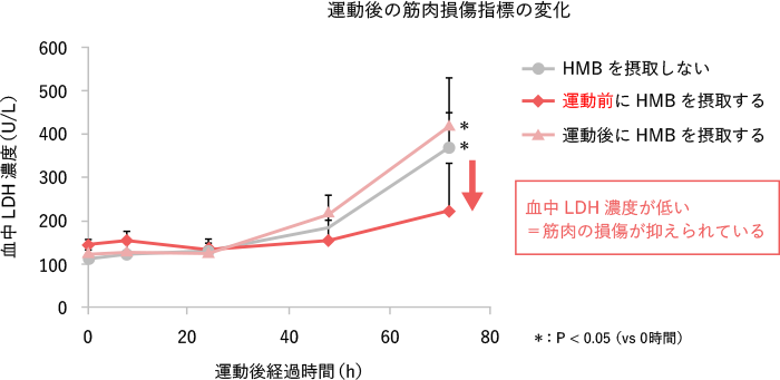 HMBの摂取タイミングによる効果の違い