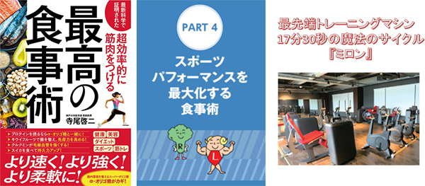 最新科学で証明された超効率的に筋肉をつける　最高の食事術（宝島社）　PART④　スポーツパフォーマンスを最大化する食事術